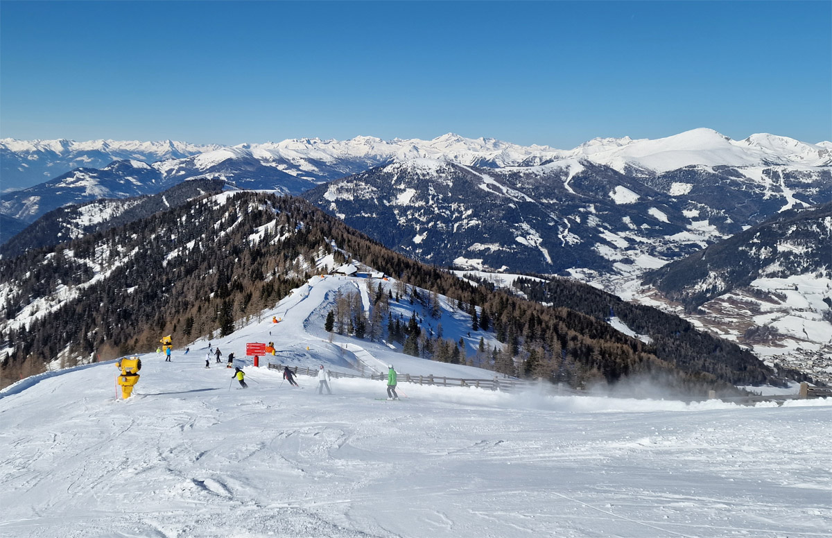 Skiën in de zon van Karinthië